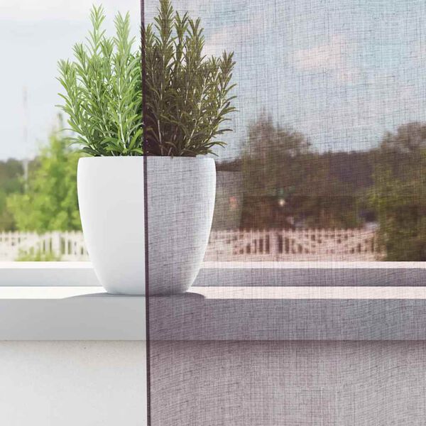 vidaXL Tende in Voile con Occhielli 2 pz Viola 140x260 cm