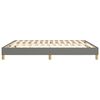 vidaXL Struttura Letto a Rete a Molle Grigio Scuro 180x200 cm Tessuto