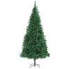 vidaXL Albero di Natale artificiale con 300 LED Verde 300 cm