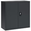 vidaXL Armadio Classificatore Antracite 90x40x90 cm in Acciaio