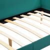 vidaXL Telaio Divano Letto in Tessuto Verde