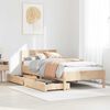 vidaXL Letto senza Materasso 90x190 cm in Legno Massello di Pino