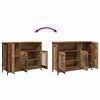 vidaXL Credenza Legno vecchio 100 x 35 x 75 cm