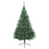 vidaXL Albero di Natale artificiale con luci integrate Verde 210 cm