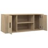 vidaXL Mobile per TV Rovere Sonoma 100x35x40 cm Legno Multistrato