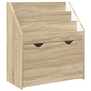 vidaXL Libreria per Bambini Rovere Sonoma 60 x 29,5 x 69 cm