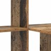 vidaXL Scrivania Legno vecchio 131,5 x 50 x 106,5 cm Legno multistrato