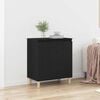 vidaXL Credenza Nero 60 x 35 x 70 cm Legno multistrato