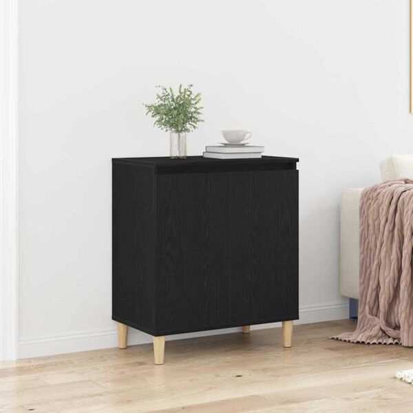 vidaXL Credenza Nero 60 x 35 x 70 cm Legno multistrato