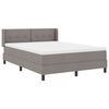 vidaXL Letto a molle con materasso Talpa 200 x 140 cm Poliestere