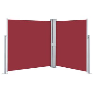 vidaXL Tenda da Sole Laterale Retrattile 170x600 cm Rossa