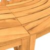 vidaXL Panche per Albero Semi Circolari 2pz &Oslash;160cm Legno Massello Teak