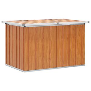 vidaXL Scatola di Stoccaggio Esterno legno 109 x 67 x 65 cm