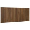vidaXL Testiera Letto Rovere Marrone 200x1,5x80 cm Legno Multistrato