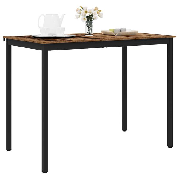 vidaXL Tavolo Bar a Pianta Legno multistrato