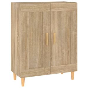 vidaXL Credenza Rovere Sonoma 69,5x34x90 cm in Legno Multistrato