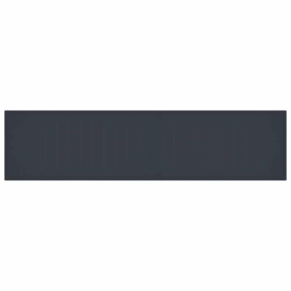 vidaXL Set da pranzo da giardino con cuscini 15 pcs Antracite PP