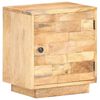 vidaXL Comodino 40x30x45 cm in Legno Massello di Mango
