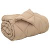 vidaXL Duvet Invernale 140 x 200 cm 450 gsm Tortora