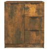 vidaXL Credenza Rovere Fumo 60x30x70 cm in Legno tecnico