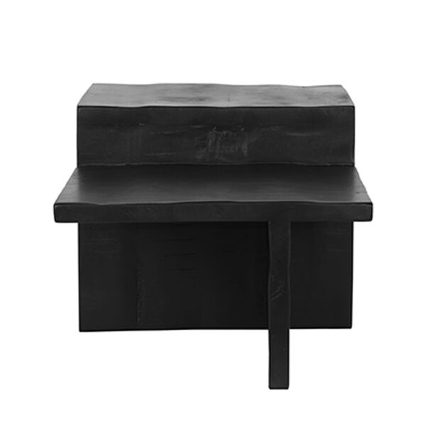LABEL51 Tavolino da Salotto Skip 90x50x42 cm Nero