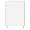 vidaXL Scrivania Bianca 140x50x75 cm in Legno Multistrato