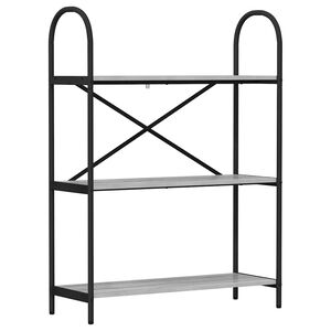 vidaXL Libreria 3 livelli 80 x 30 x 109 cm Legno ingegnerizzato