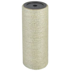 vidaXL Tiragraffi per Gatti 8x20 cm 10 mm Beige