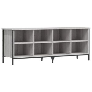 vidaXL Scarpiera Grigio Sonoma 131x35x50 cm in Legno Multistrato