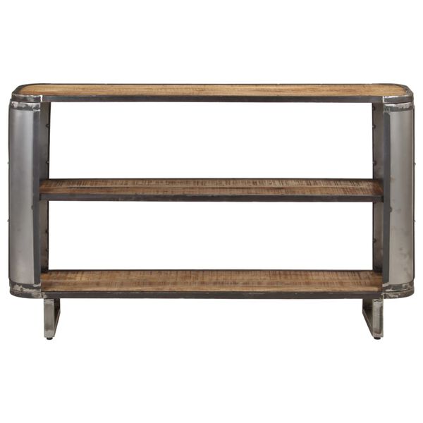 vidaXL Credenza 120x30x73 cm in Legno Massello di Mango