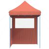 vidaXL Tenda Party Terracotta 200 x 200 x 306 cm Tessuto Oxford