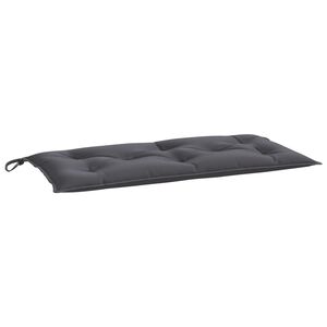 vidaXL Cuscino per Panca Antracite 110x50x7 cm in Tessuto Oxford