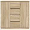 vidaXL Credenza con Cassetti Rovere Sonoma 100,5x35x98,5 cm Truciolato
