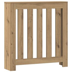 vidaXL Copertura Termosifone Rovere Artigianale 78x20x82cm in Legno