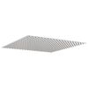 vidaXL Testa Doccia a Pioggia in Acciaio Inox 304 50x50 cm Quadrata