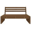 vidaXL Divano Centrale Giardino Ambra 120x80 cm Legno Massello Pino