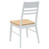 vidaXL Sedie da pranzo 2 pcs Bianco 43 x 54 x 89 cm