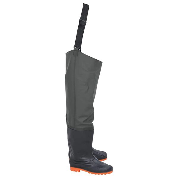 vidaXL Waders Verde Scuro Misura 43