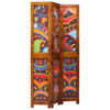 vidaXL Divider per stanze Marrone miele 105 x 1,5 x 180 cm