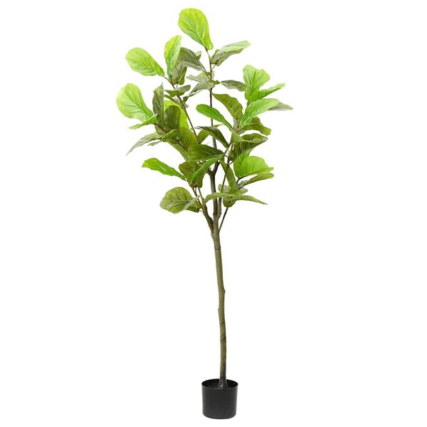 vidaXL Albero di Ficus Artificiale 48 Foglie 165 cm Verde