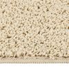 vidaXL Tappeto Shaggy Crema 120x170 cm Antiscivolo