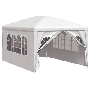 vidaXL Tenda per Feste 3x4 m Bianca