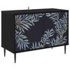 vidaXL Mobile TV DOKKUM 69 x 33 x 50,5 cm Rovere Nero