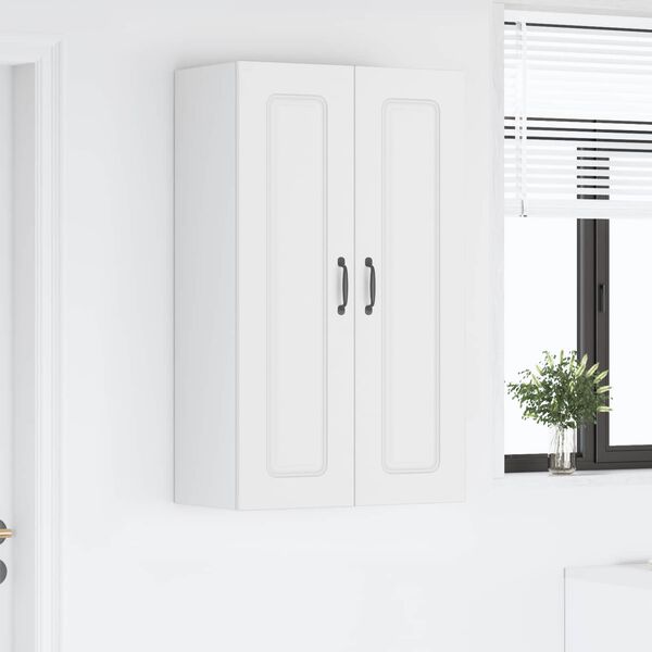 vidaXL Mobile da cucina Kalmar Bianco 60 x 31 x 100 cm