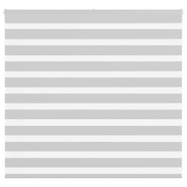 vidaXL Tenda a Rullo Zebra Larghezza Tessuto 150,9 cm Poliestere