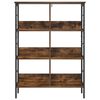 vidaXL Libreria Rovere fumé 82 x 32 x 112 cm Legno multistrato