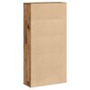 vidaXL Libreria Legno Vecchio 60x24x120 cm in Legno Multistrato