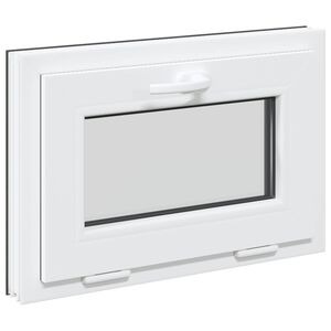 vidaXL Finestra per Soffitta RISOR 60 x 40 cm PVC e Vetro Antracite