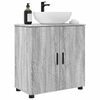 vidaXL Mobile da Bagno con archiviazione Grigio Sonoma 61 x 35 x 64 cm