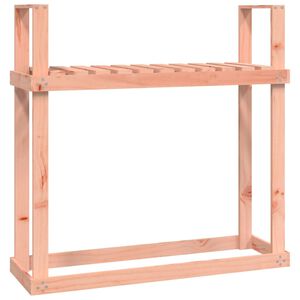 vidaXL Portalegna 110x35x108,5 cm in Legno Massello di Douglas